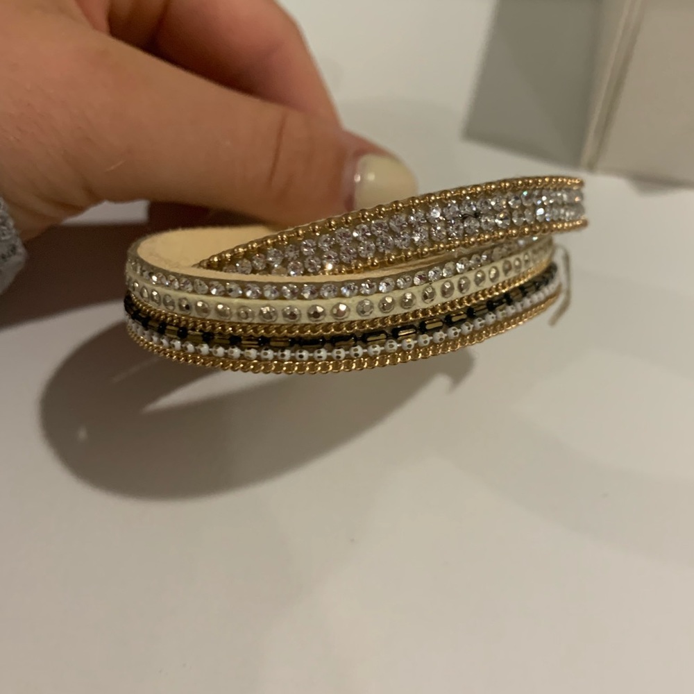 Pookie & Sebastian Sequin Wrap Bracelet !